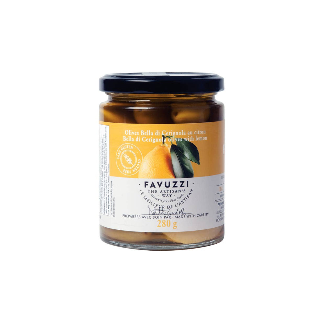 Cerignola Olives with Lemon