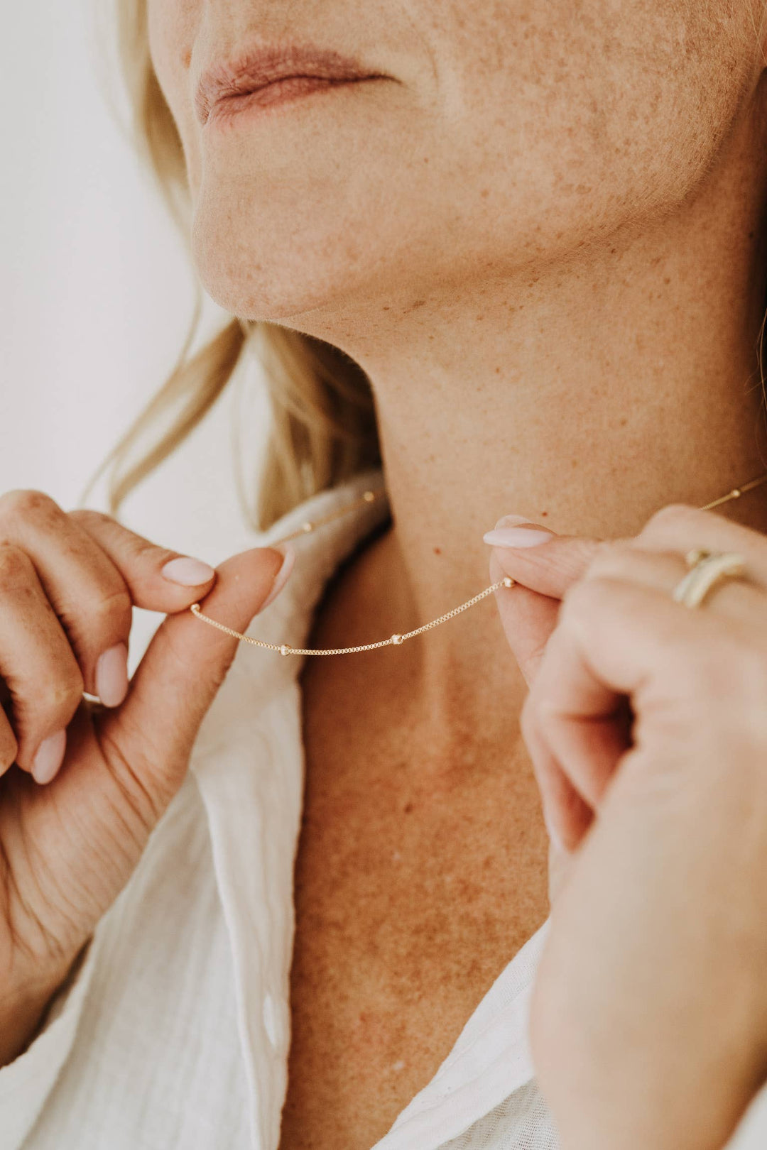 Dainty Satellite Necklace | Sydney Rose Co.