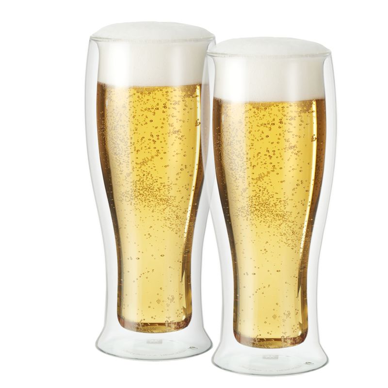 Double-Walled Beer Glass Set