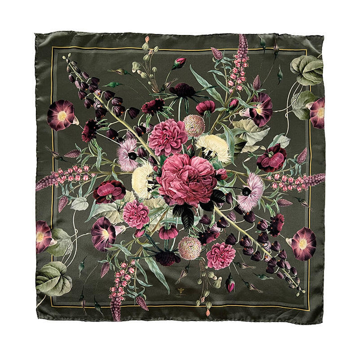 Blossom Garden Silk Scarf