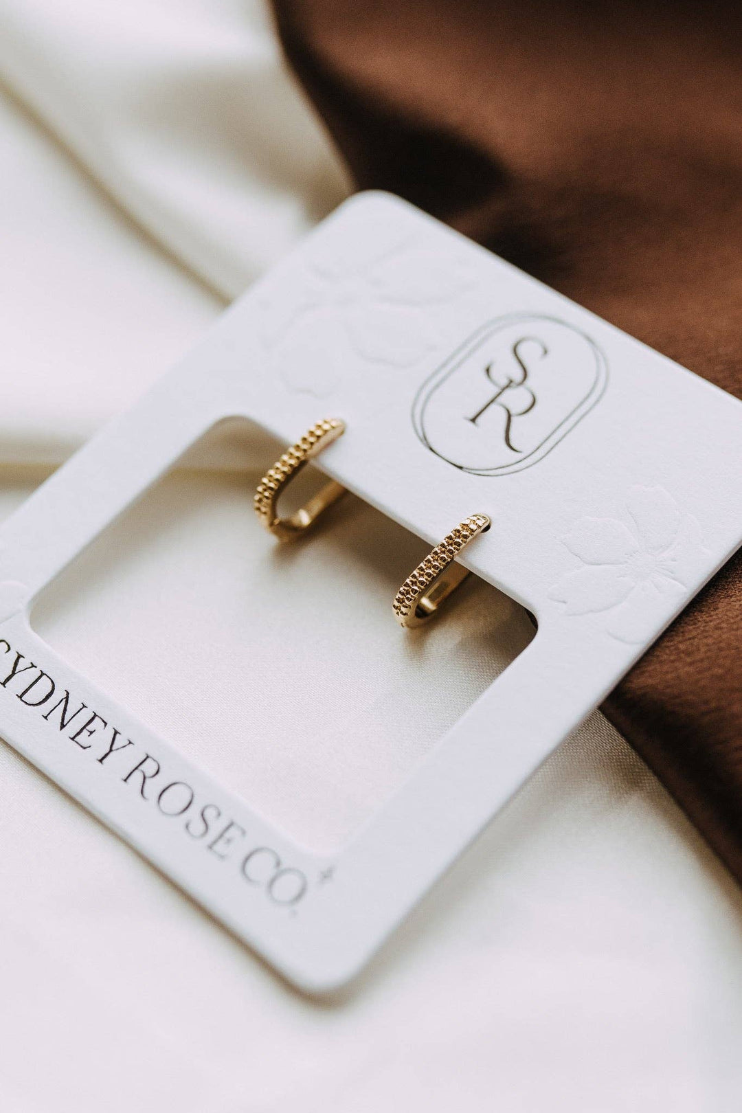 Maeve Gold Filled Rectangle Hoops