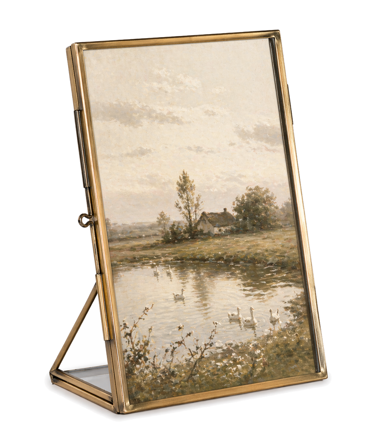Golden Float Frame