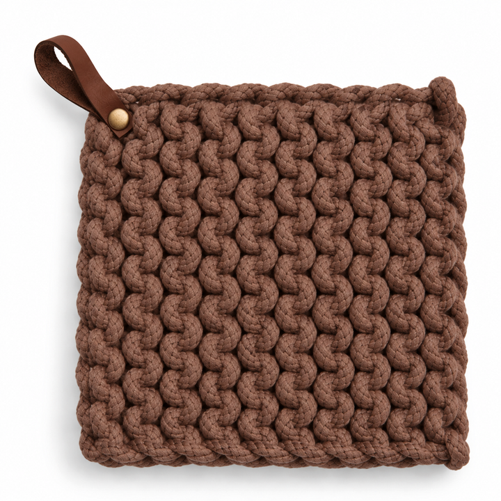 Crocheted Cotton Pot Holder