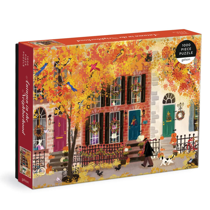 Autumn in the Neighborhood Puzzle – 1000 Pieces