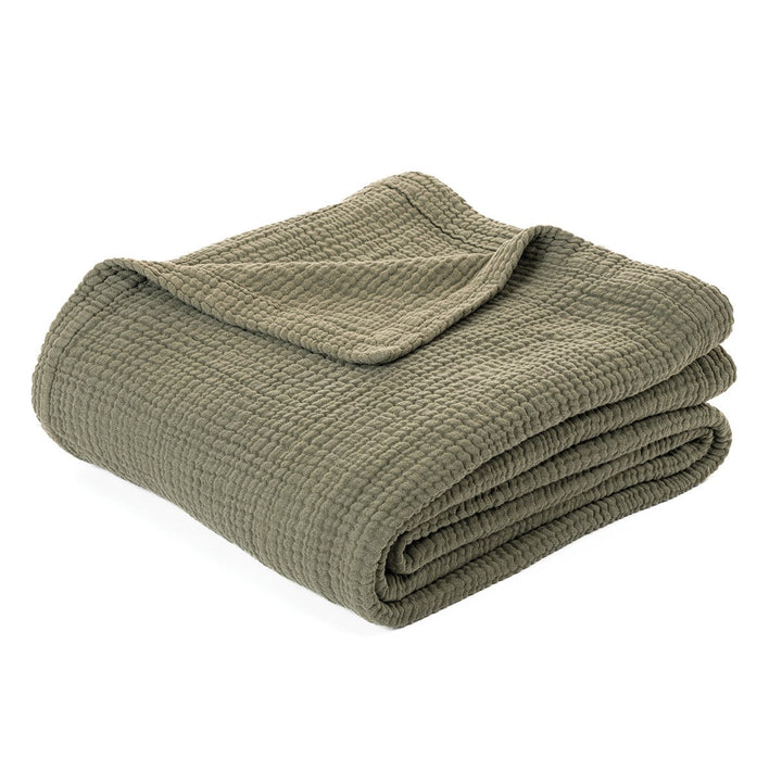 Fernhill Muslin Throw Blanket