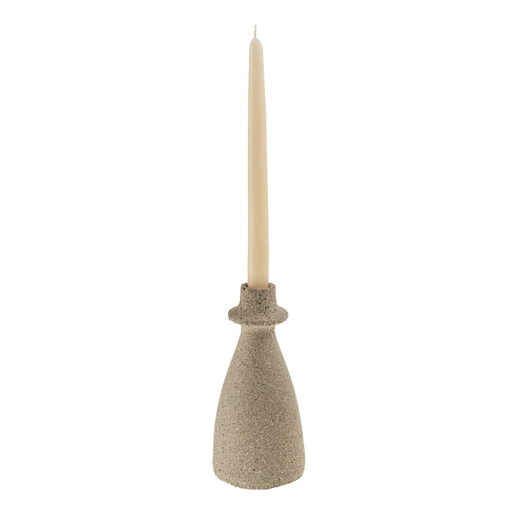Sandstone Tapered Candle Holders