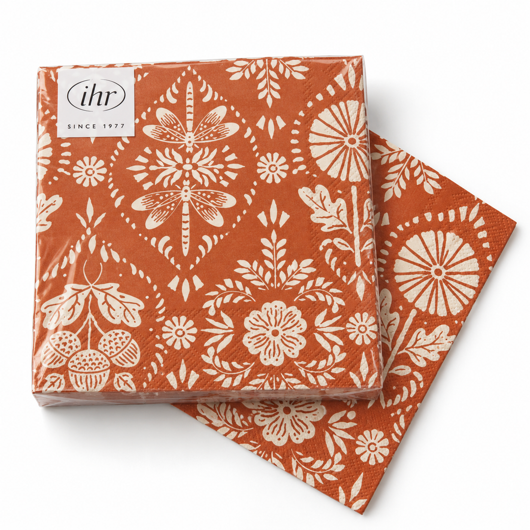 Harvest Folk Paper Napkins