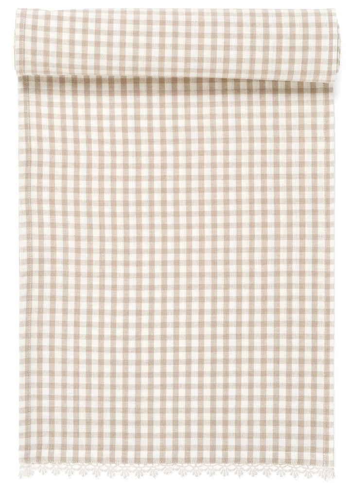 Sunday Gingham Table Runner