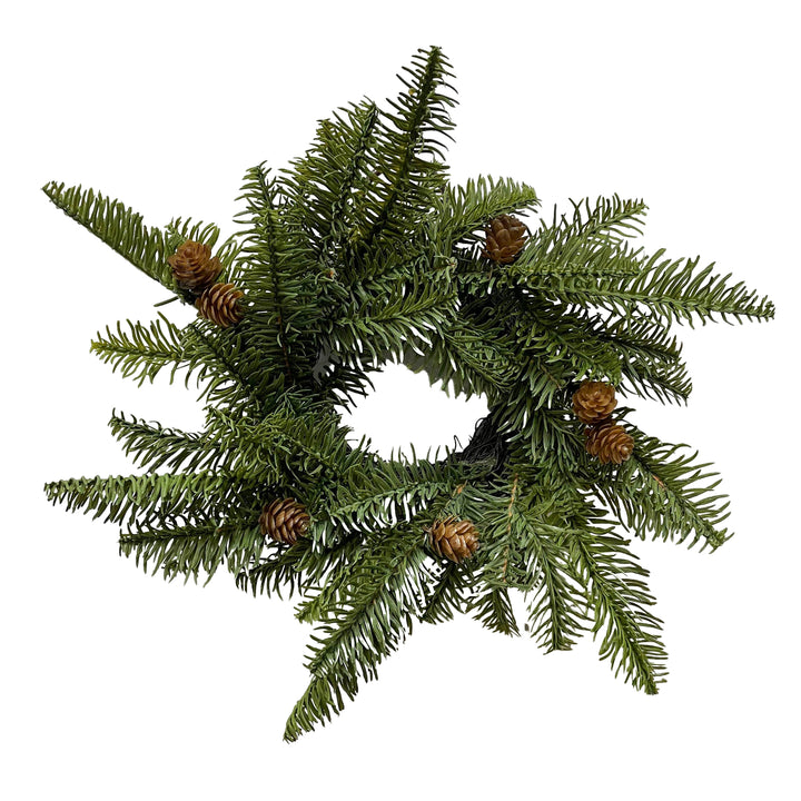 Balsam Candle Wreath