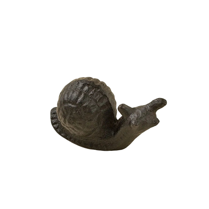 Cast Iron Snail Figure