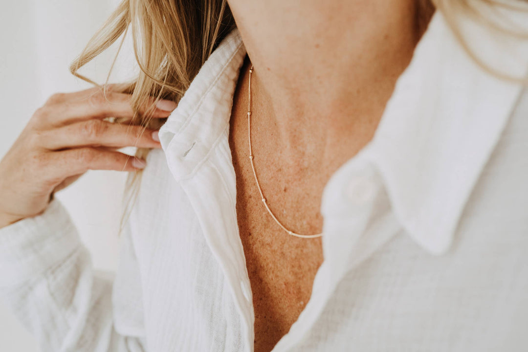 Dainty Satellite Necklace | Sydney Rose Co.