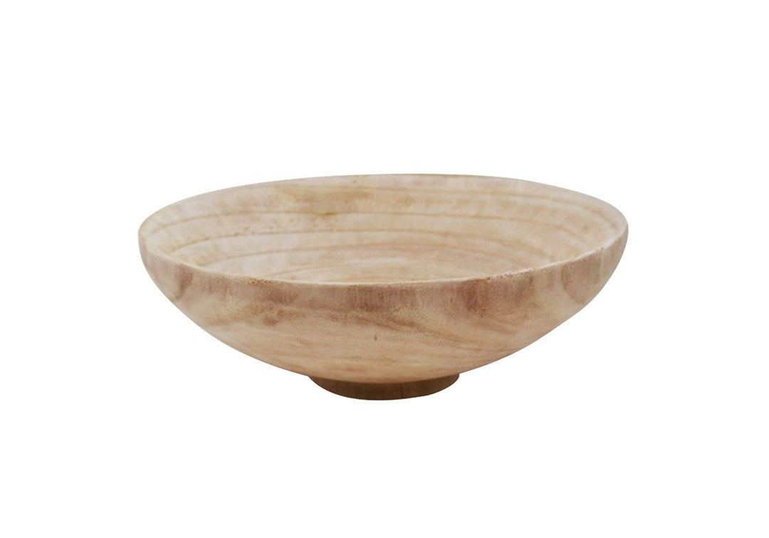 The Gather Bowl | Carved Wood Serving Bowl