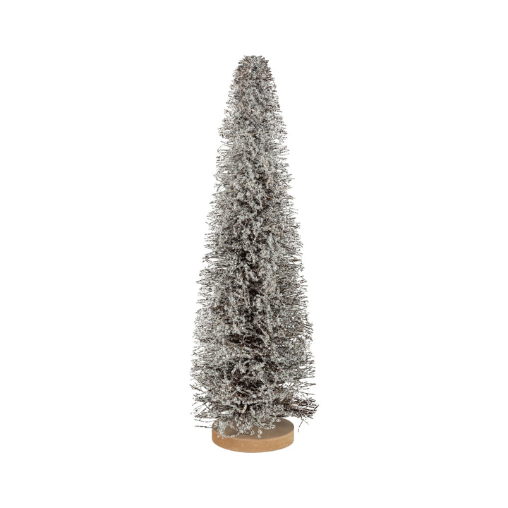 Frosted Bottle Brush Tree