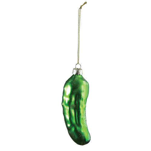 Pickle Vintage Glass Ornament