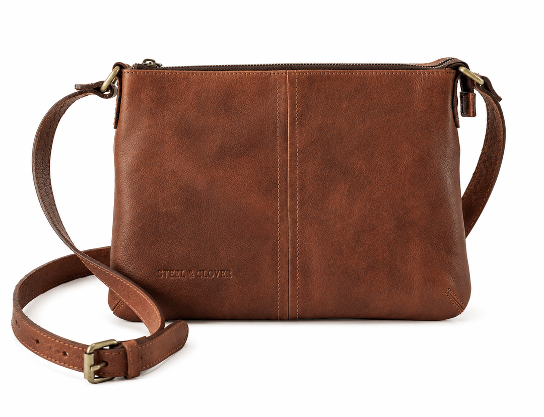 Clairmont Leather Crossbody Bag