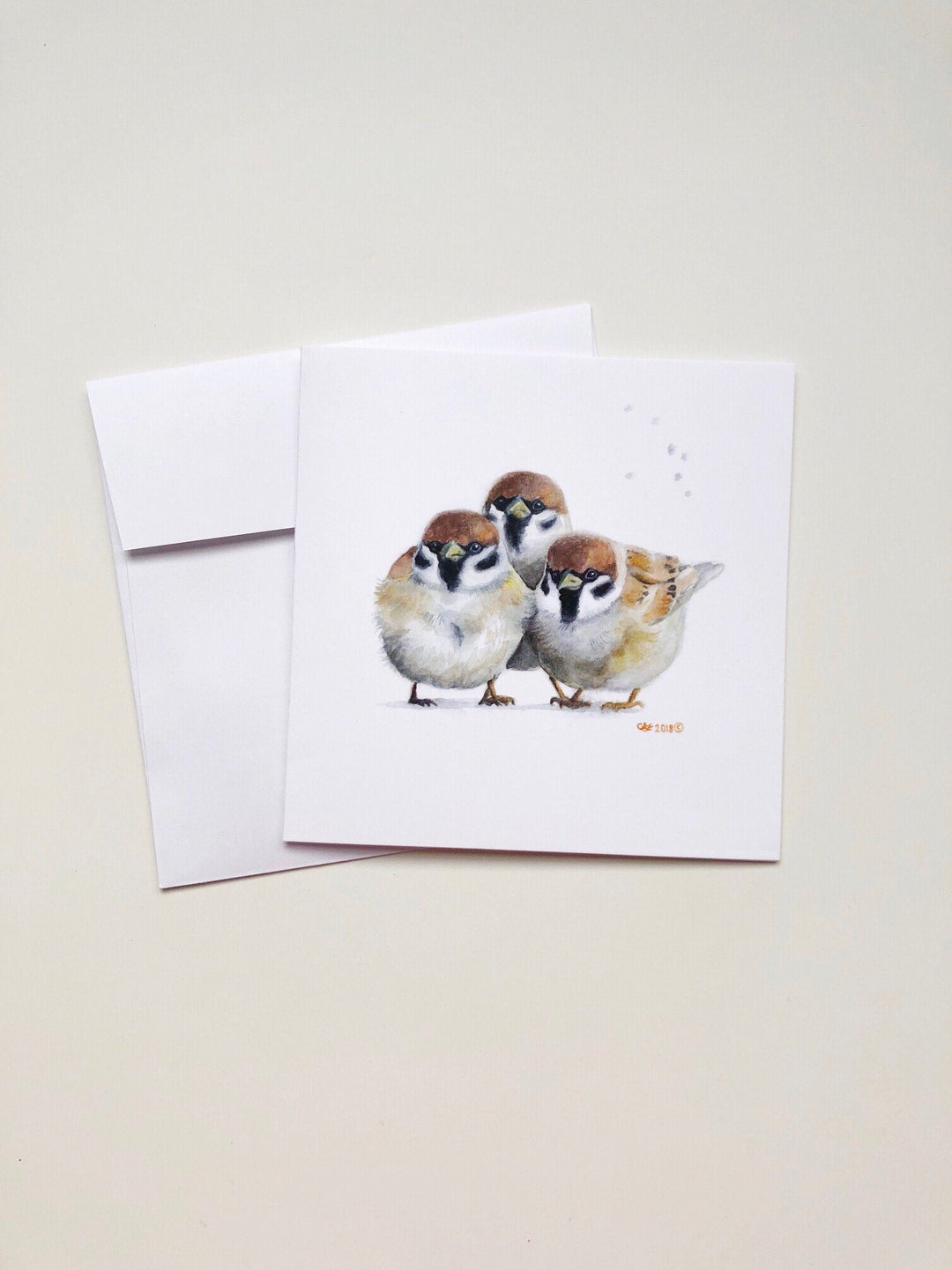 Watercolour Greeting Card Art Print• Chloe Laurenne Art