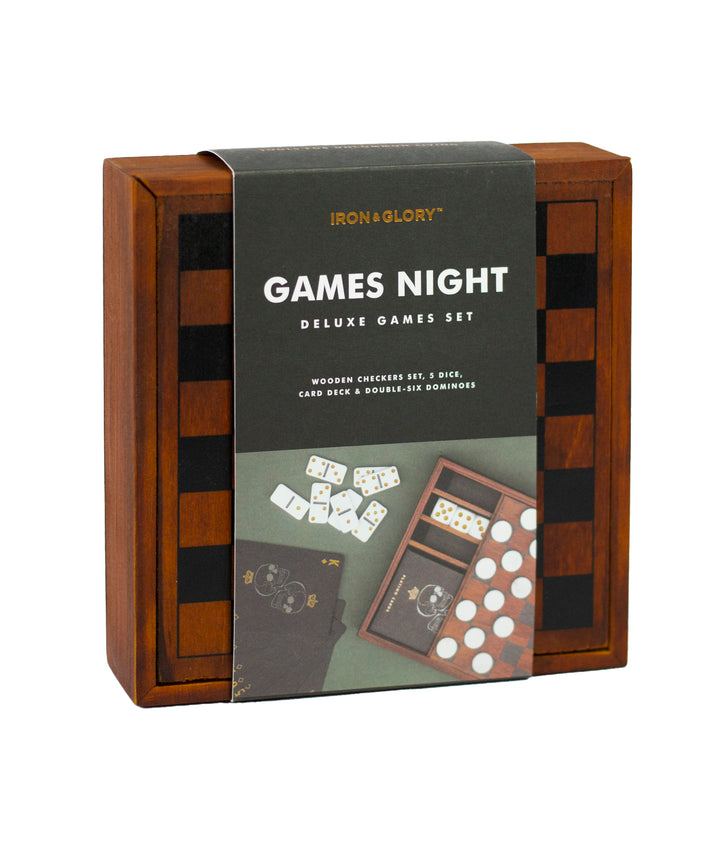 Games Night Deluxe Wooden Set