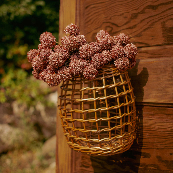 Open Weave Hanging Market Basket