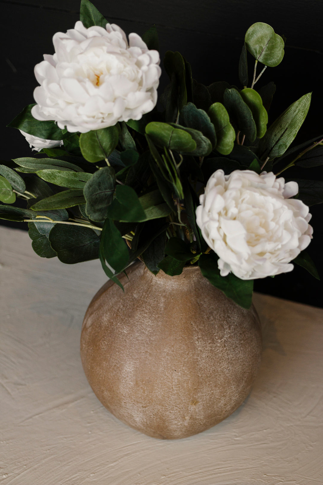 Cream Real Touch Peony