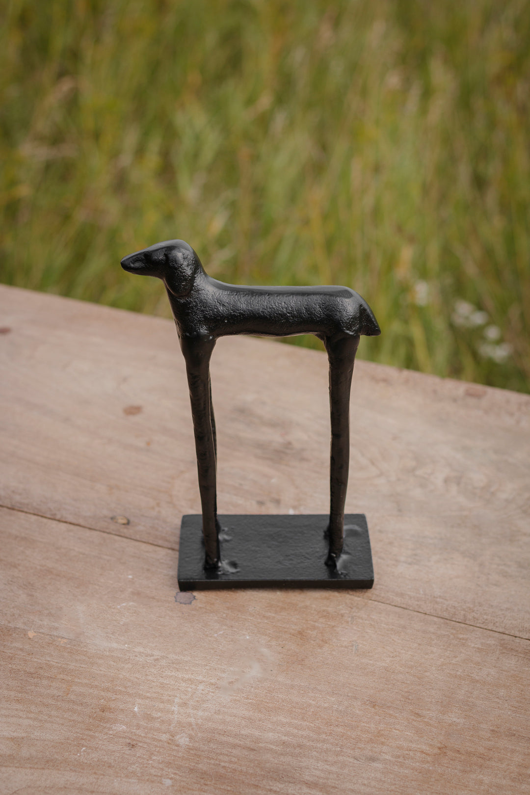 Tall Paws Metal Sculpture