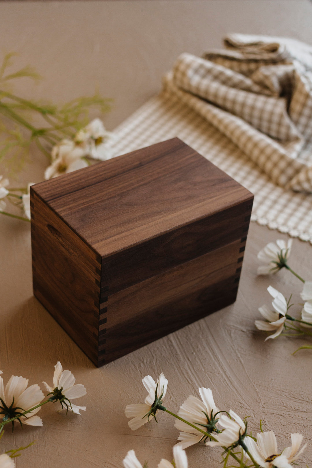 The Heirloom Walnut Recipe Box