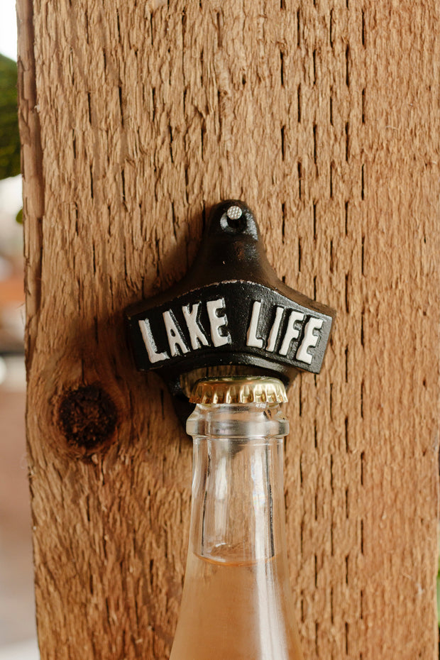 Lake Life Cast Iron Bottle Opener