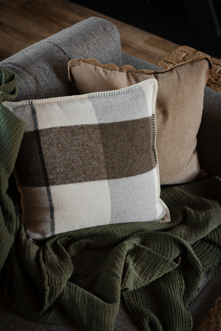 The Clementine Pillow in Soft Mink