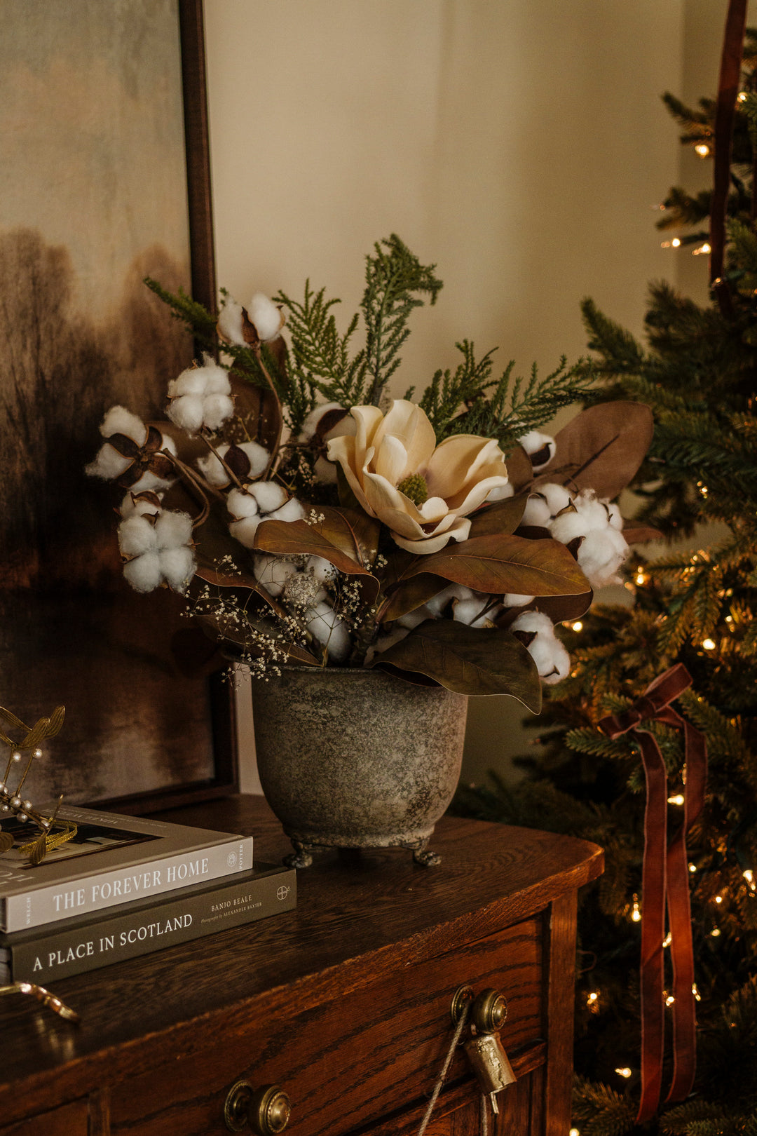 Antique Footed Planter