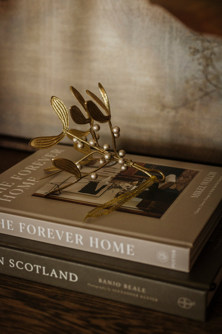 Harvest Mistletoe Branch Ornament