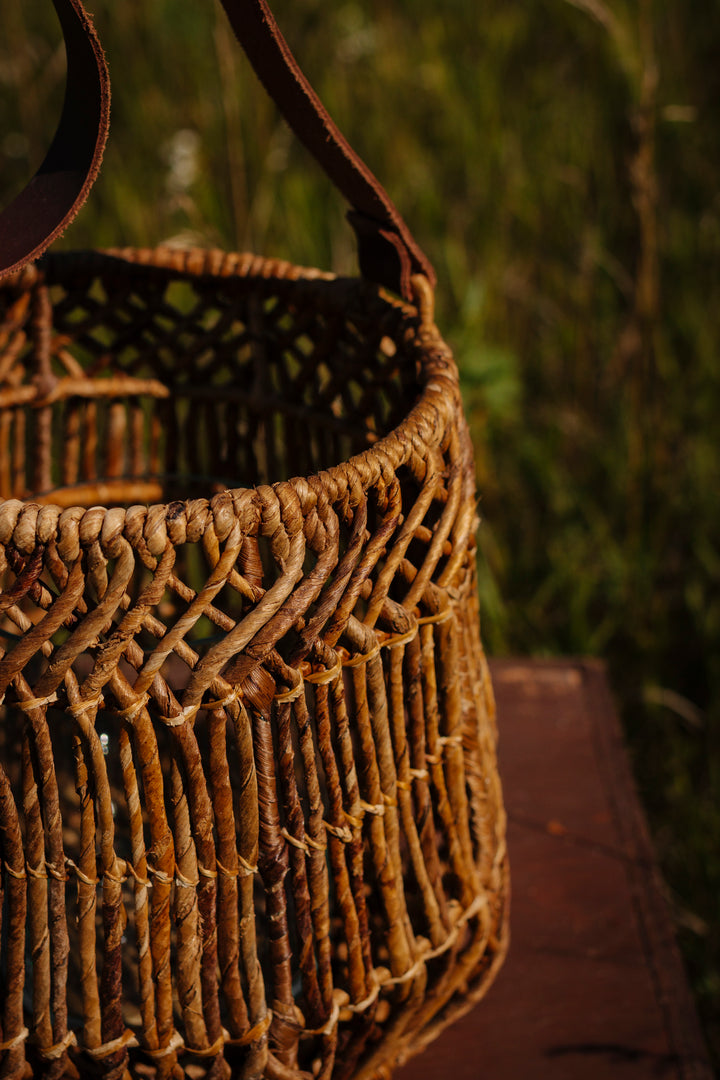 Abaca Lantern Basket
