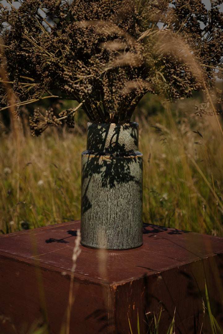 Canyon Glaze Cylindrical Vase