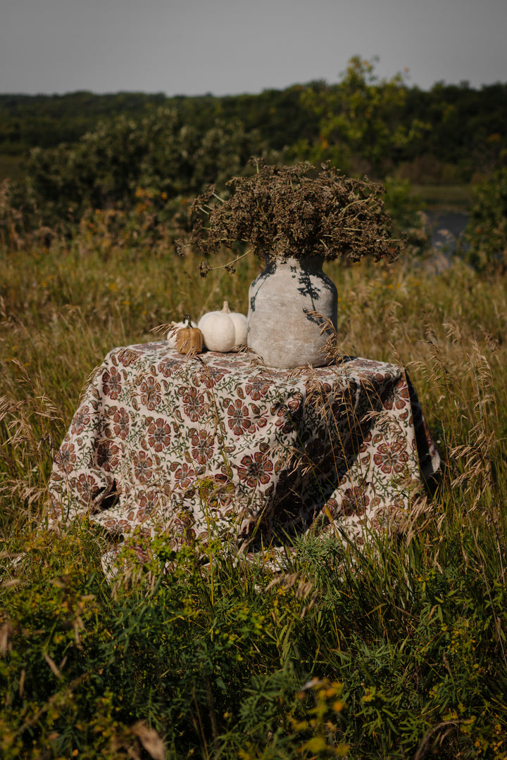 Terracotta Grove Tablecloth