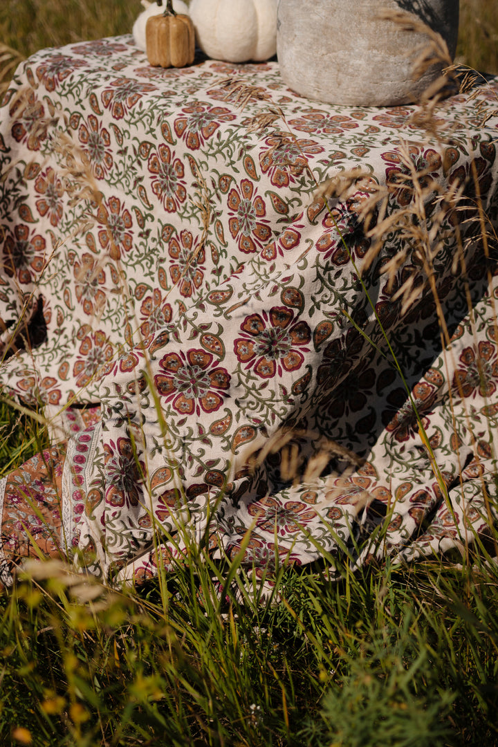 Terracotta Grove Tablecloth