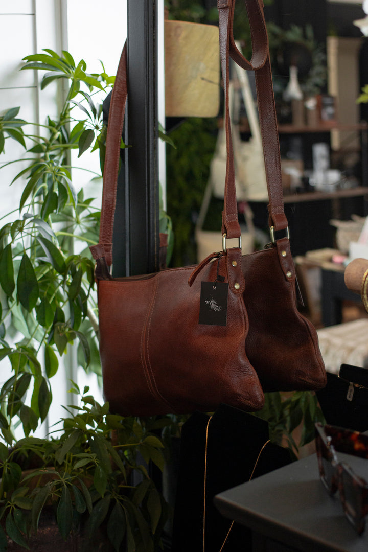Clairmont Leather Crossbody Bag