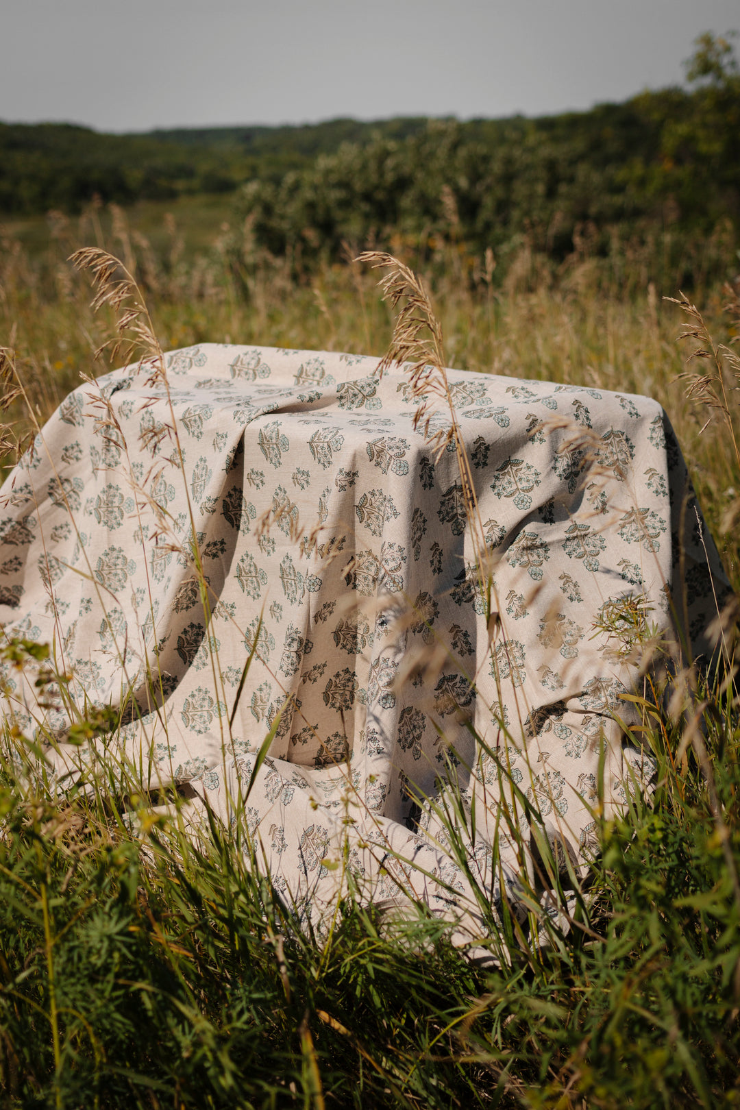 Slate Meadow Tablecloth