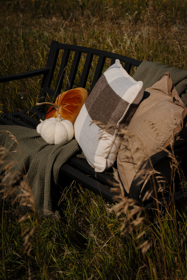 The Clementine Pillow in Soft Mink