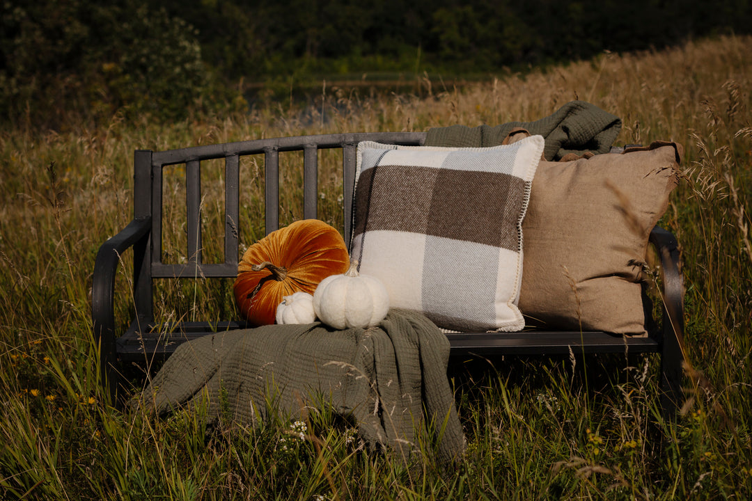 The Clementine Pillow in Soft Mink