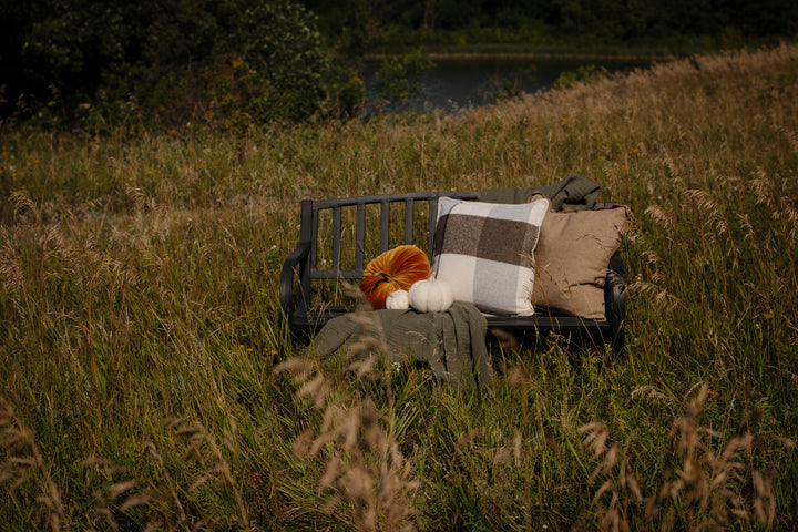 The Clementine Pillow in Soft Mink