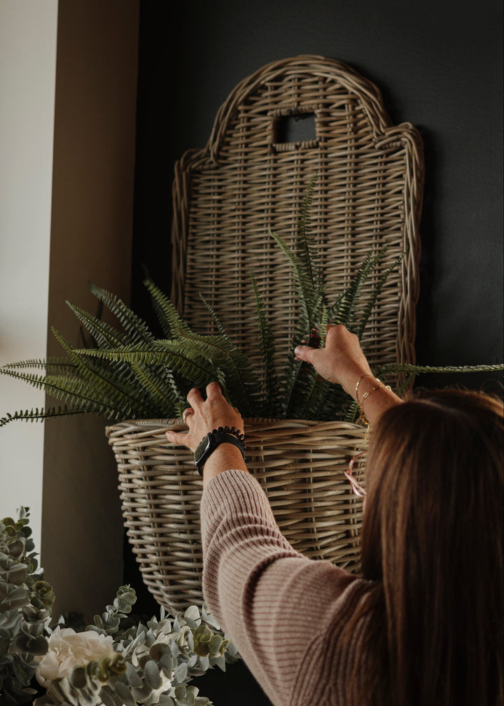 Gathered Kubu Wall Planter