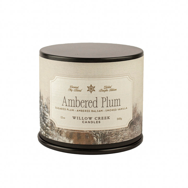 Ambered Plum 12oz Gilded Boughs Edition