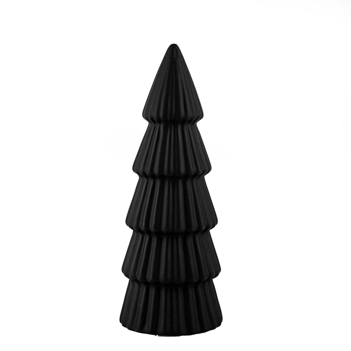 Matte Black Ceramic Trees