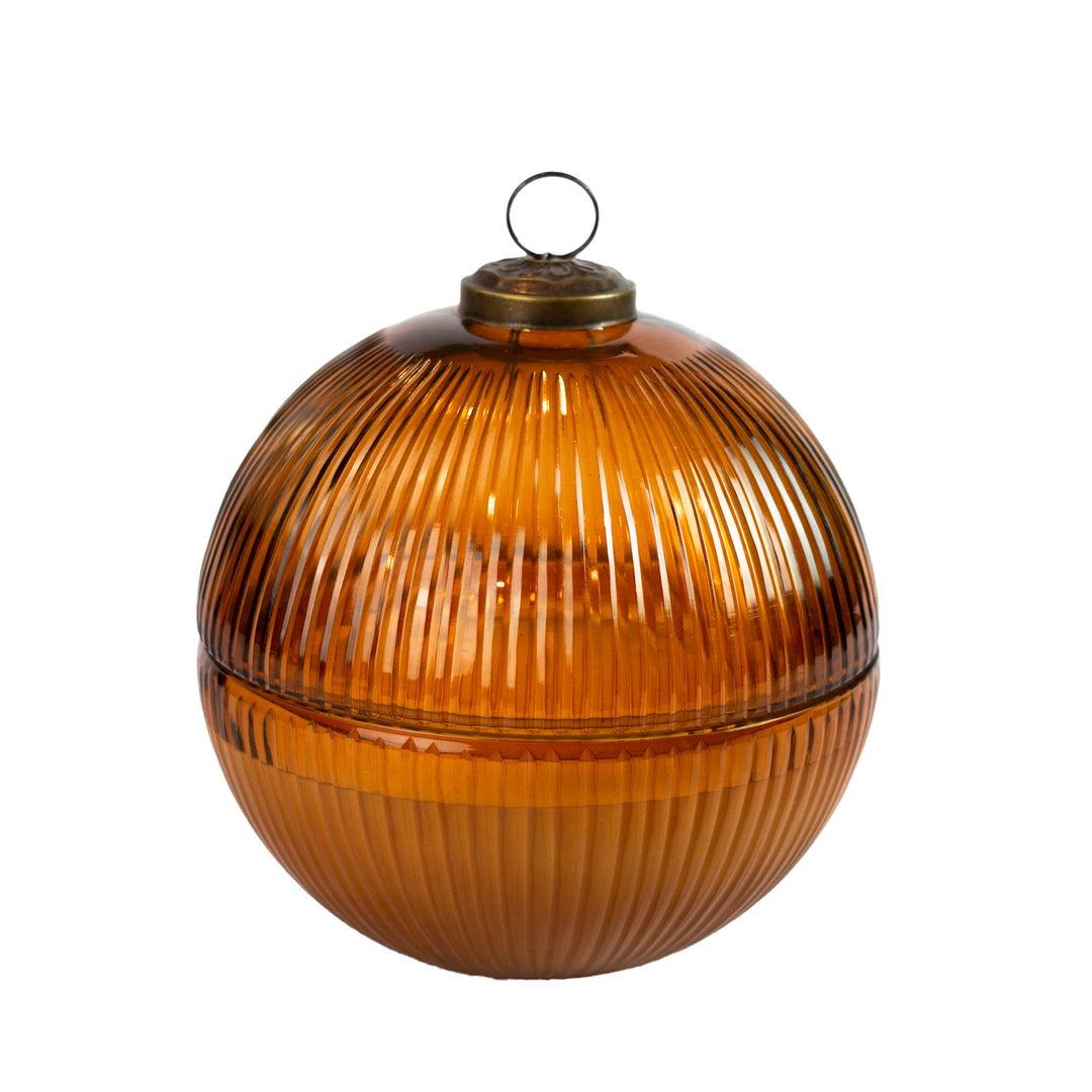 Ambered Plum Ornament Candle