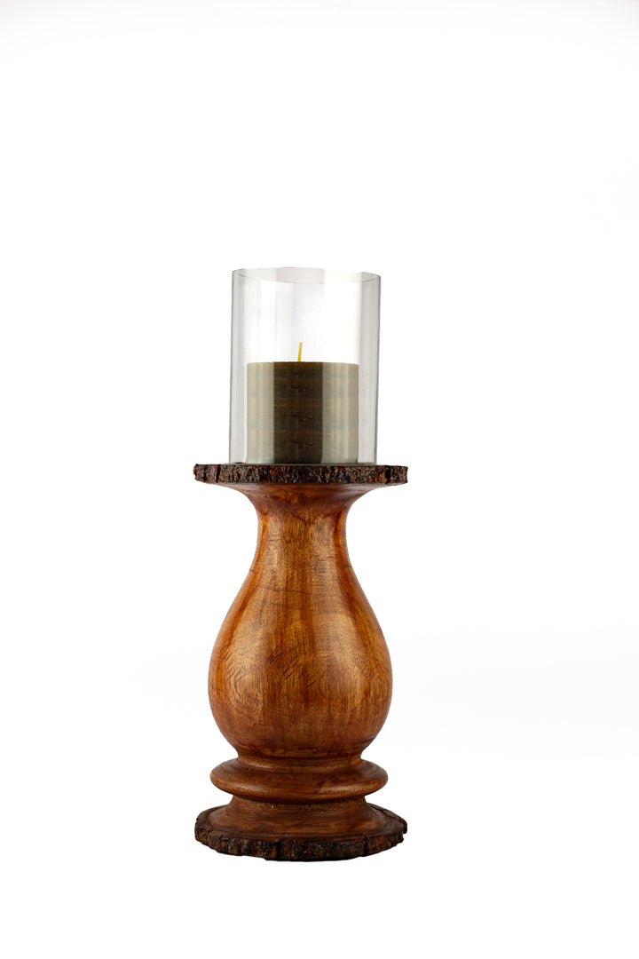 Arden Live Edge Pedestal Hurricane