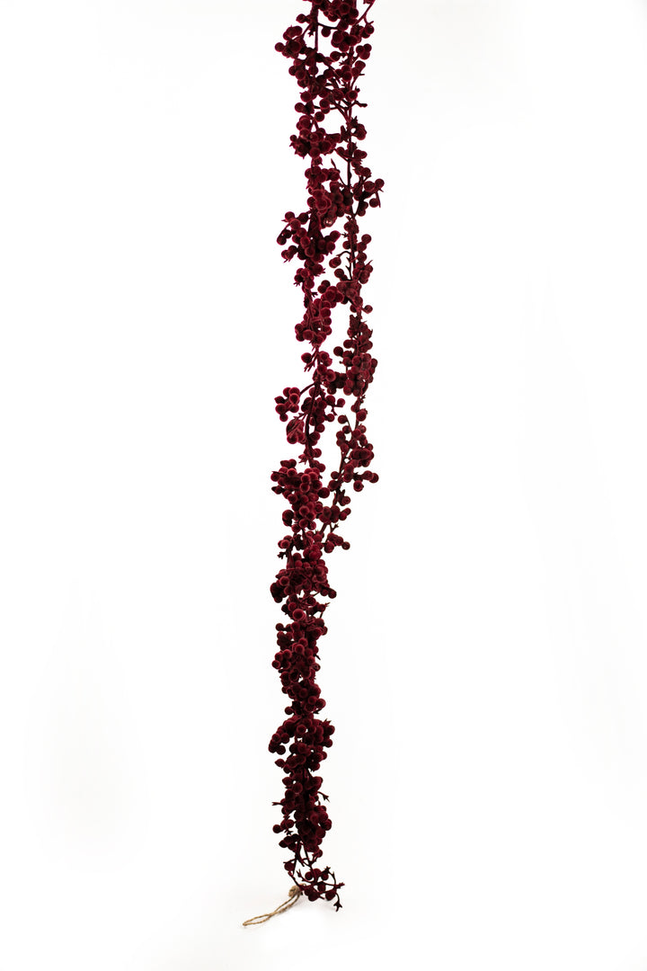 Winterberry Burgundy Garland