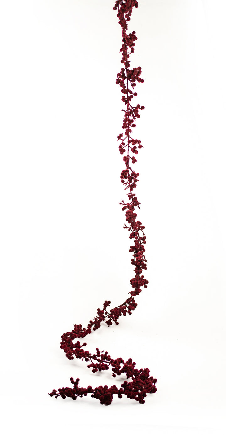 Winterberry Burgundy Garland