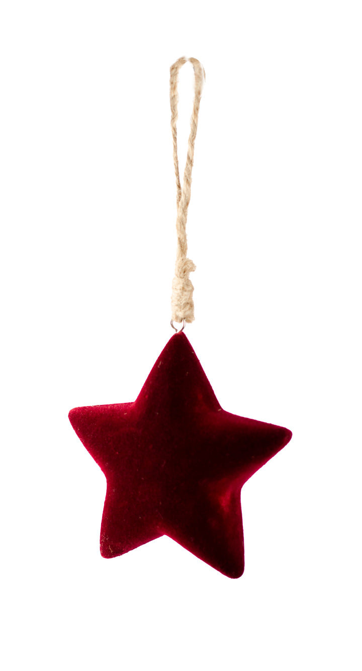 Velvet Cranberry Ornaments