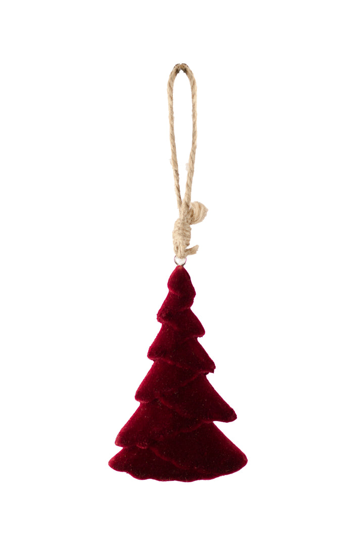 Velvet Cranberry Ornaments