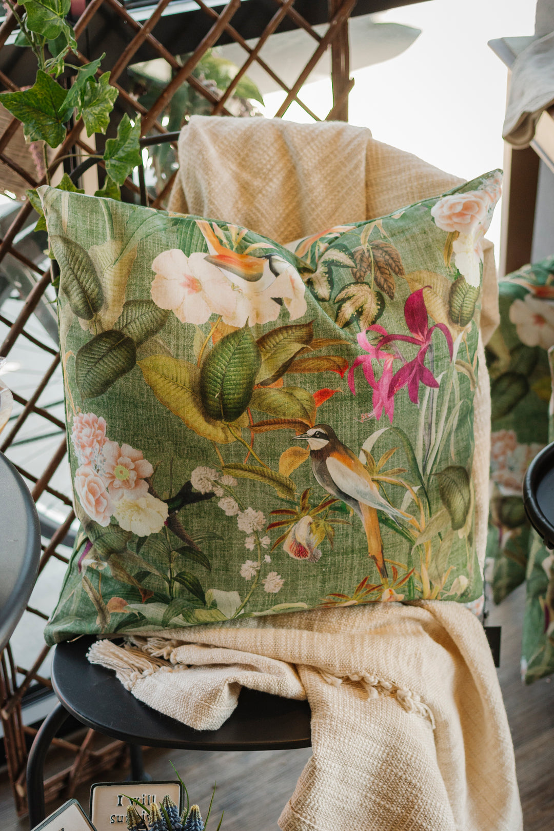 Tropical Paradise Pillow