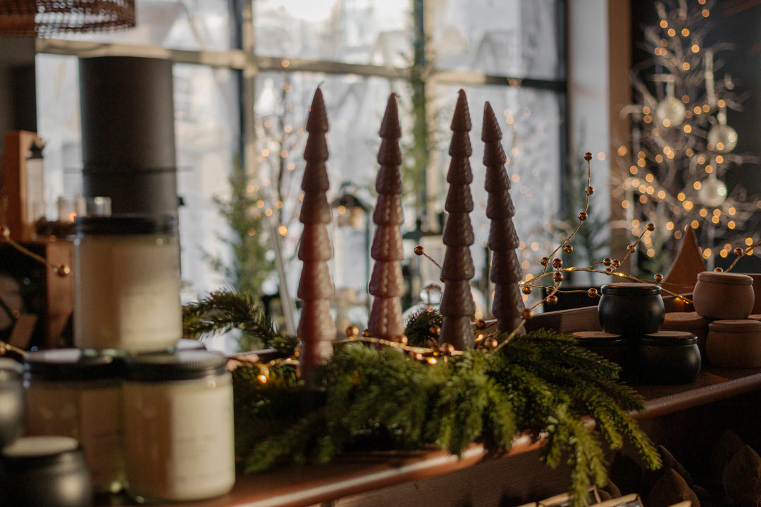 Gold Berry Garland String Lights