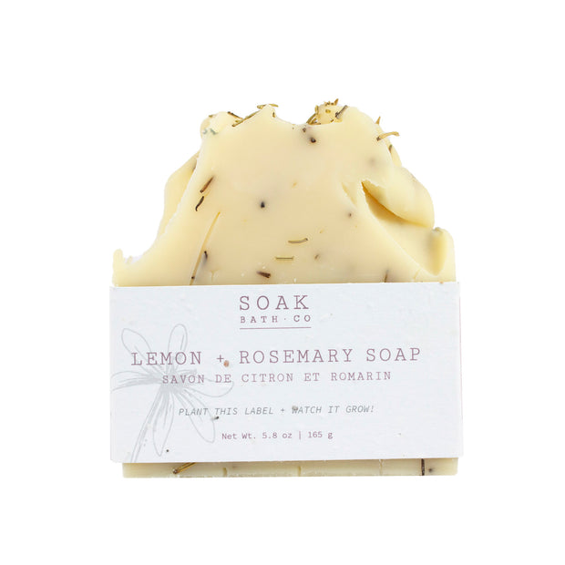 Lemon + Rosemary Soap